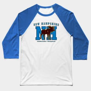 New Hampshire: Authentic and Original Baseball T-Shirt